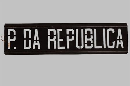 Chapa "P. da Rep�blica"