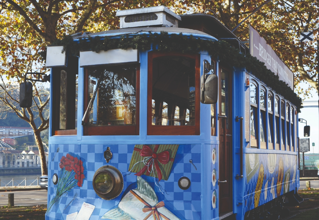 Elétrico de Natal celebra encontros e tradições à volta da mesa