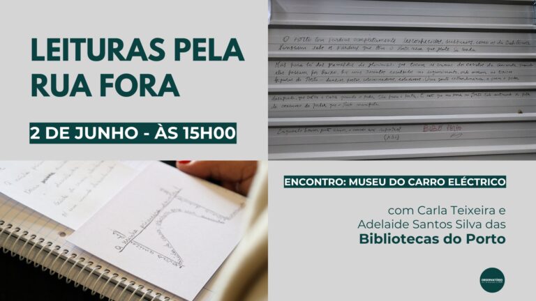 Leituras pela Rua Fora